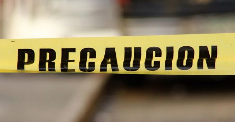 Acordonan el sitio del crimen