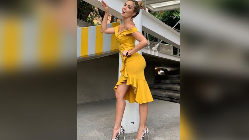 FOTO: Andrea Escalona impone estilo en el programa 'Hoy' y enamora los pasillos de Televisa