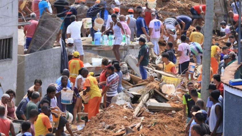 14 muertos y 16 desparecidos por deslizamientos de tierras en Brasil
