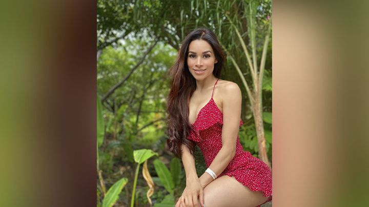 Sentada en la banca, Yuliett Torres reta a Instagram de esta increíble manera