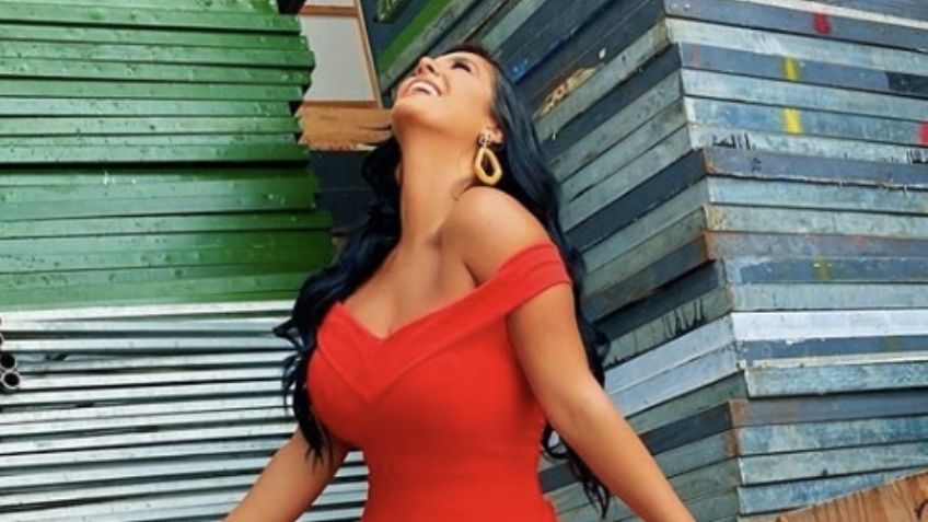 Curvy deja sin aliento a todo Instagram al posar de esta impactante forma: "Dios santo"