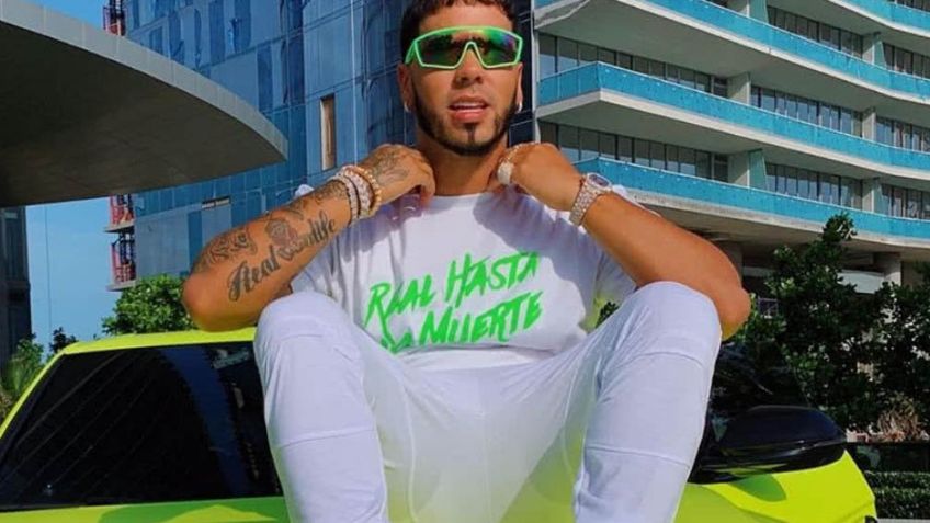 Anuel AA sorprende a sus fans luego de presumir su Lamborghini de 'Dragon Ball Super'
