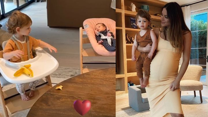 Sarah Kohan, pareja del 'Chicharito', presume la tierna relación de sus bebés