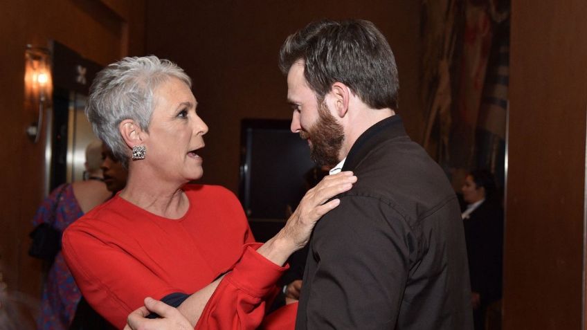 Jamie Lee Curtis asegura que Chris Evans filtró su fotografía privada a propósito