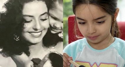 ¡Idénticas! Eugenio Derbez presume el parecido entre Aitana y su madre: "Volvió a nacer"