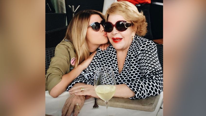 Golpe a Frida Sofía: Michelle Salas, Silvia Pinal y Alejandra Guzmán protagonizan amoroso momento