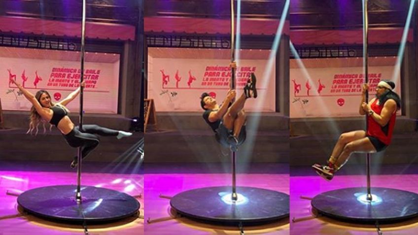 Junto a Brandón Peniche y 'El Capi', exactriz de Televisa muestra sus mejores pasos de teibol dance