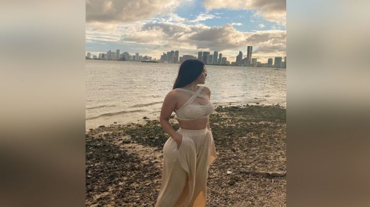 Desde la playa y sin filtros, Samadhi Zendejas provoca más de un suspiro