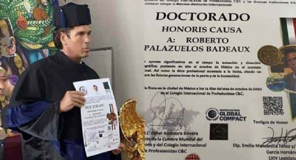 Roberto Palazuelos elimina fotos de su Doctorado Honoris Causa no sin antes responder a críticas