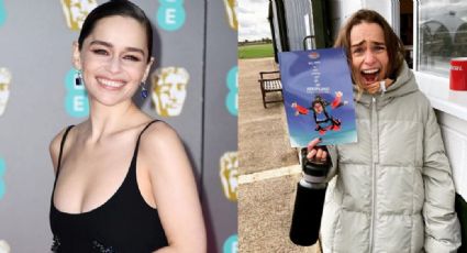 Emilia Clarke vive sus 34 años con profundo terror por lanzarse de un avión