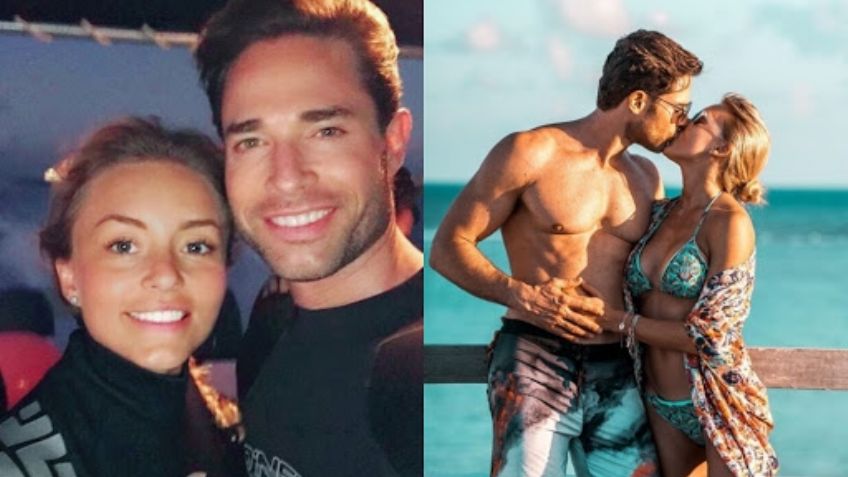 Desde la piscina, Sebastián Rulli y Angelique Boyer presumen su increíble  bronceado