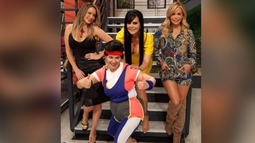 Maribel Guardia pone a vibrar Televisa al aparecer con estas bellezas en 'Hoy'