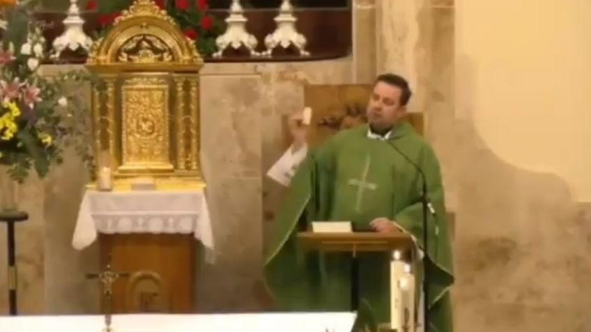 (VIDEO) Sacerdote español regaña a feligreses por el diezmo: "Sé quien da y quien no da"