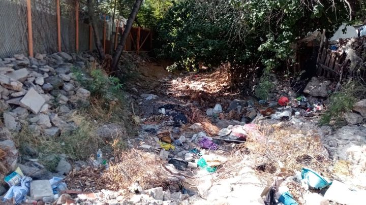Acumulación de basura en canales de la ciudad, cuento de nunca acabar