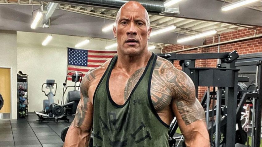 Dwayne 'La Roca' Johnson se abre la ceja mientras entrena y lo que hace después impacta a todos