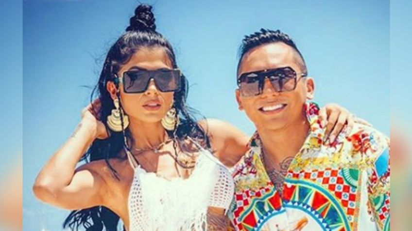 ¡Esa mano! Edwin Luna y Kimberly Flores escapan de la polémica y aparecen en candentes FOTOS