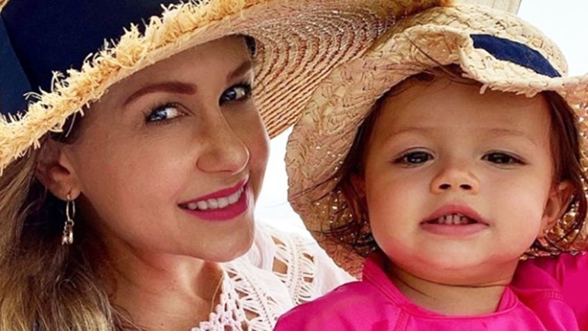 Ingrid Martz, actriz de Televisa, presume los primeros pasos de su hija Martina