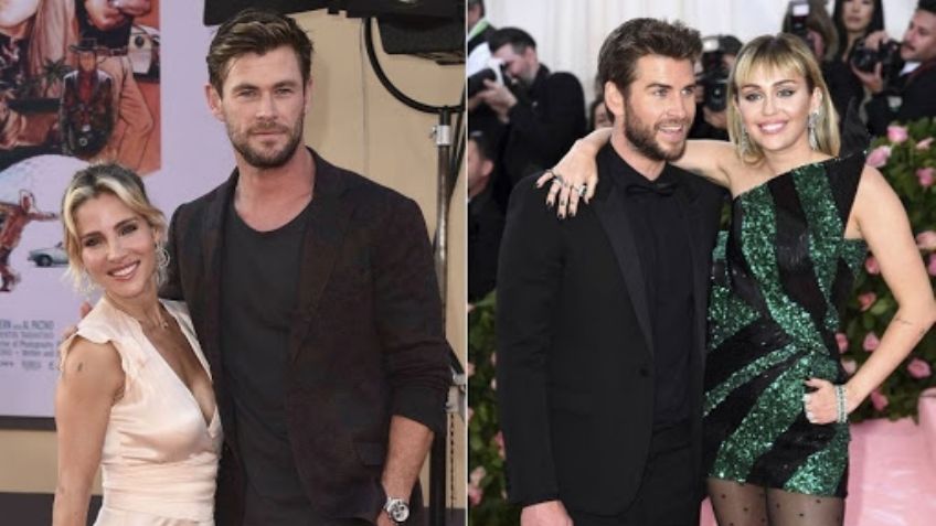 El matrimonio de Chris Hemsworth se "salvó" gracias al divorcio de su hermano Liam y Miley Cyrus
