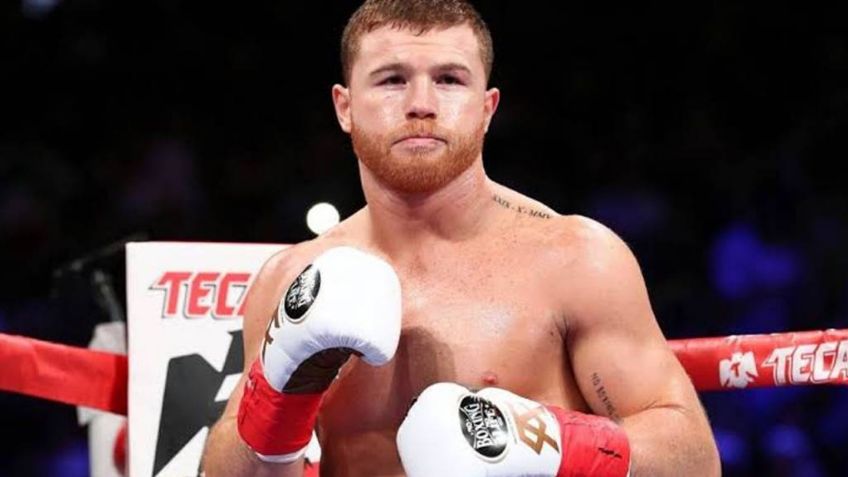 Orgullo mexicano: 'Canelo' Álvarez inmortaliza sus huellas en el Teatro Chino en Hollywood