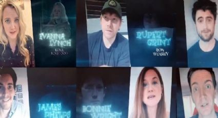 Elenco de 'Harry Potter' celebra reunión virtual por el aniversario de la primera película