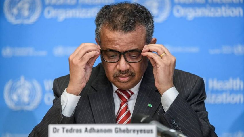 Ni el director de la OMS se salva: Tedros Adhamon, a cuarentena por posible contagio de Covid-19