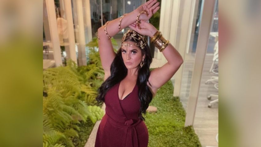 Curvy paraliza Instagram con irresistible 'outfit' negro desde TV Azteca: "Qué perris"