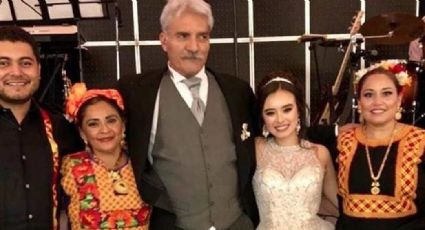 Ella es Estephania Valdés, la joven viuda de Manuel Mireles que era 40 años menor que él