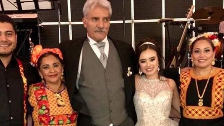 Ella es Estephania Valdés, la joven viuda de Manuel Mireles que era 40 años menor que él