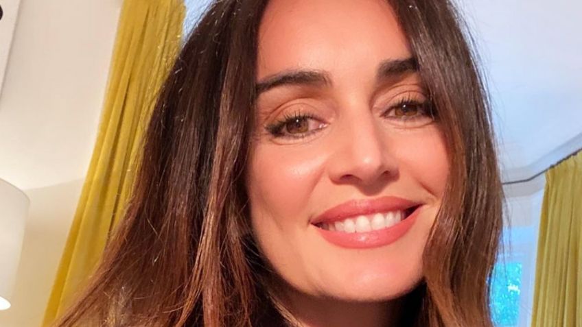 Como pocas veces, Ana de la Reguera se luce en ropa deportiva frente al espejo