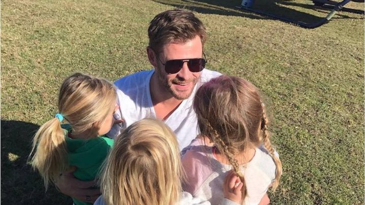 Chris Hemsworth confiesa que es culpa de sus hijos el tener un español mediocre
