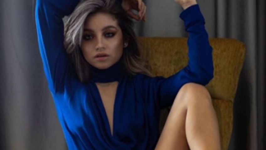 Karol Sevilla enamora al modelar en la alfombra naranja de los Kid Choice Awards México 2020