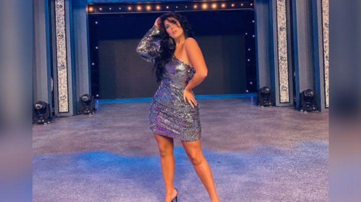 Curvy alborota a todo Instagram al lucir su delgadez con infartante 'outfit': "Chiquitita"