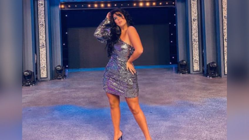 Curvy alborota a todo Instagram al lucir su delgadez con infartante 'outfit': "Chiquitita"