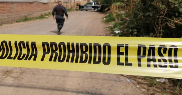 Acordonan el lugar de los hechos