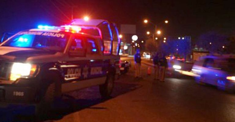 Autoridades llegan al sitio