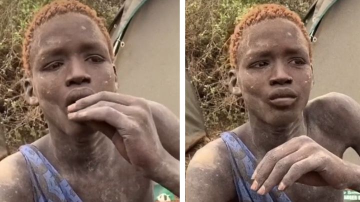 VIDEO: Joven de tribu africana prueba el chocolate por primera vez y se hace viral