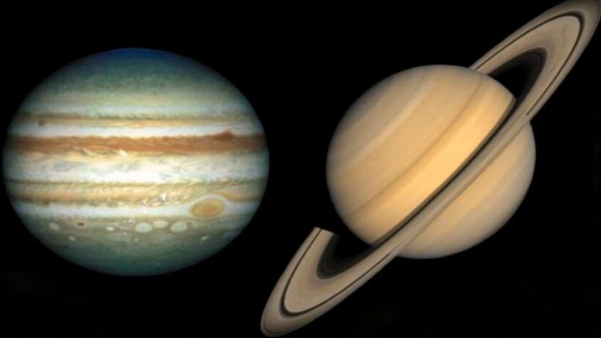 Espectacular: Así será la imperdible conjunción de Júpiter y Saturno este diciembre