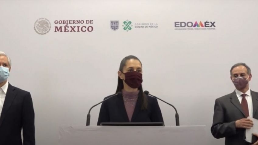 Ciudad de México y el Estado de México pasan a semáforo rojo por Covid-19