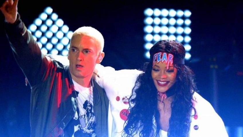 Eminem se disculpa con Rihanna tras haberse puesto del lado de Chris Brown