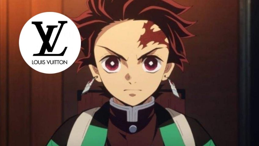 Señalan a Louis Vuitton de plagiar un diseño del famoso anime 'Kimetsu no Yaiba'