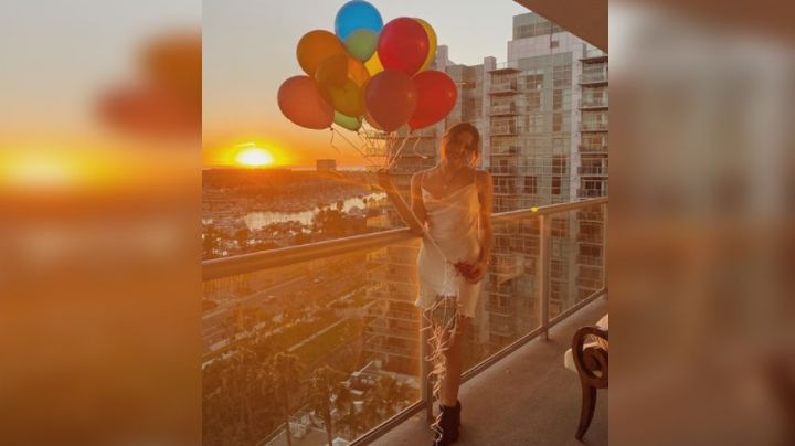América Fernández, hija de 'El Potrillo', celebra sus 23 años en delicado vestido