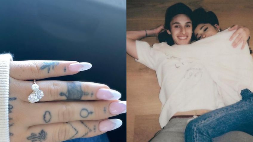 Ariana Grande se compromete con Dalton Gomez y redes sociales  'explotan'