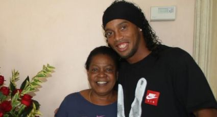 Otro golpe: Ronaldinho revela que su madre tiene Covid-19 y está delicada de salud
