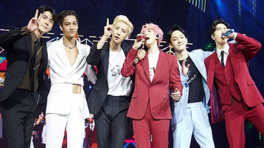 Integrantes del grupo de K-Pop EXO son considerados de los más guapos de este 2020
