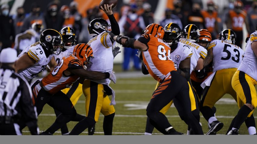 Tres en fila para los Steelers; los Bengals dan la sorpresa y los derrotan