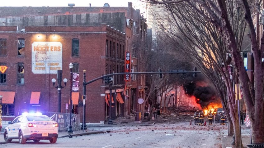 El autor del ataque en Nashville ha sido identificado; habría muerto durante la explosión