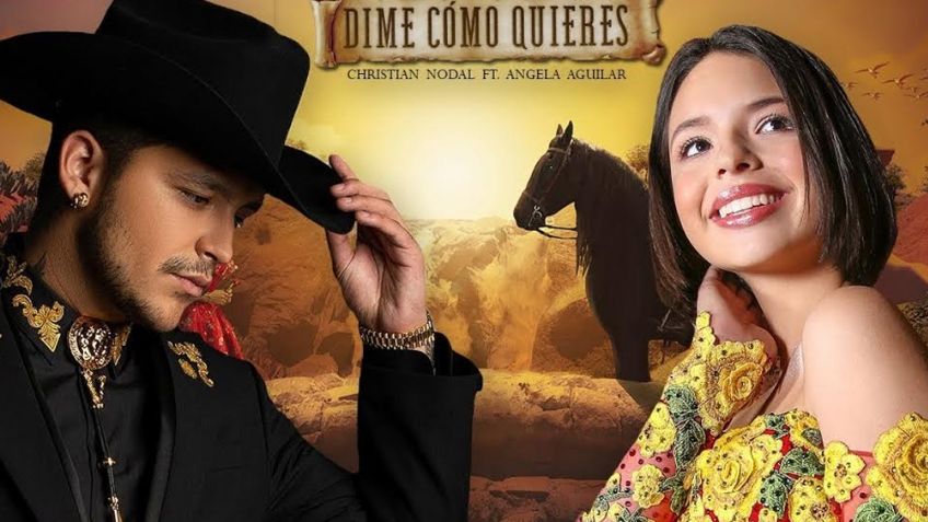 Ángela Aguilar presume increíble logro junto a Christian Nodal con 'Dime Cómo Quieres'