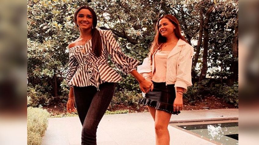 Ale Capetillo, hija de Bibi Gaytán y Nicole, hija de Peña Nieto, son mejores amigas