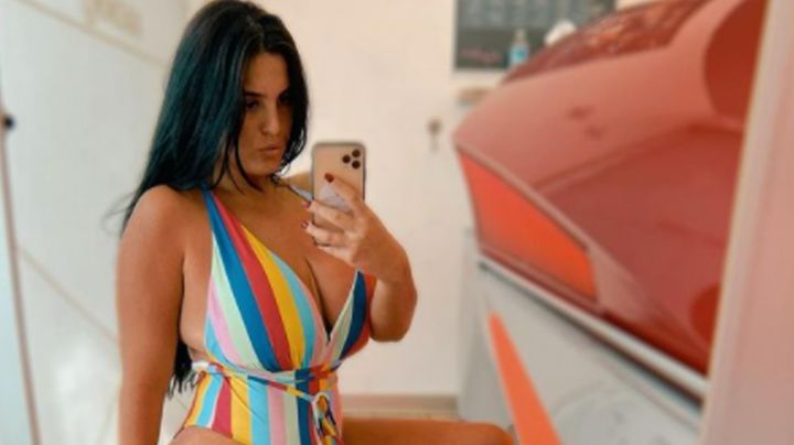 Curvy 'derrite' a todo TV Azteca con vibrante 'look' al natural en Instagram: "Chiquitita"