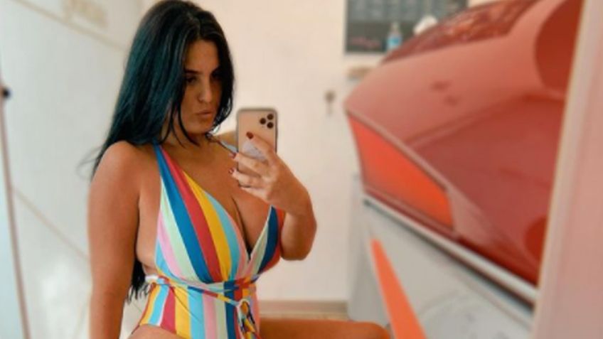 Curvy 'derrite' a todo TV Azteca con vibrante 'look' al natural en Instagram: "Chiquitita"